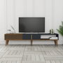 Hanah Home Milan Alt Soporte de TV Nogal y Antracita
